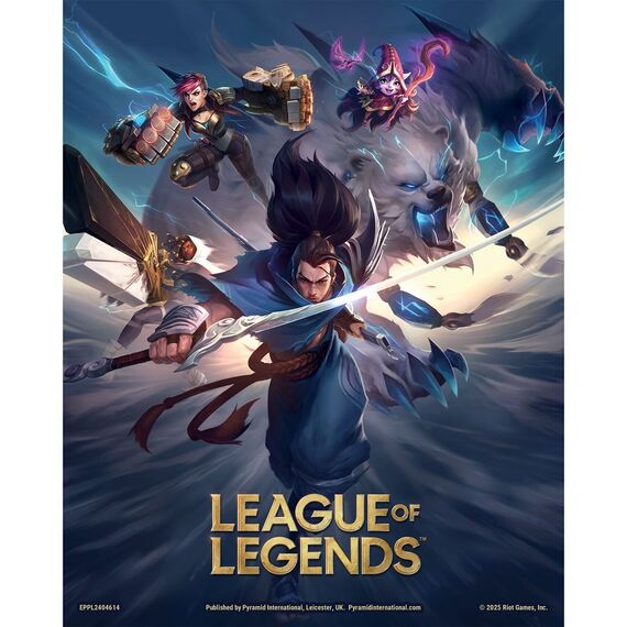 Plakat 3D League of Legends