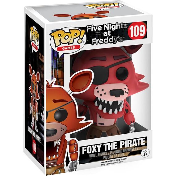 Figurka Five Nights at Freddy's POP! - Foxy The Pirate (109)- Zdjęcie 3