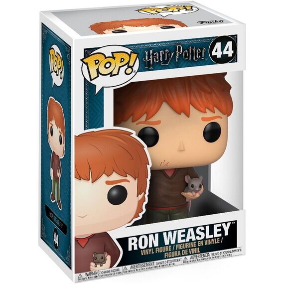 Figurka Harry Potter POP! - Ron Weasley z Parszywkiem (44)- Zdjęcie 2
