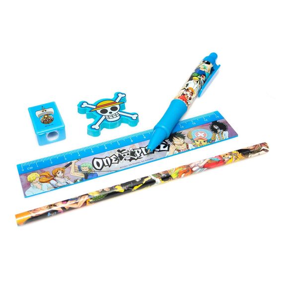 Zestaw przyborów szkolnych One Piece - Whole Cake Island (5 elementów)