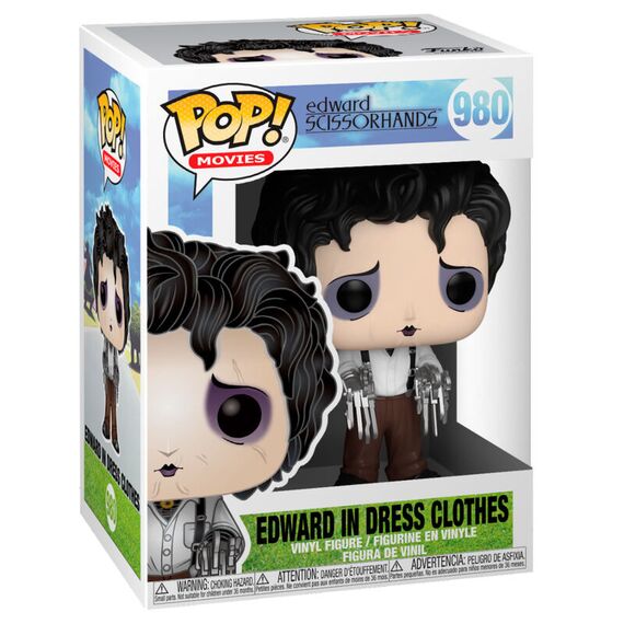 Figurka Edward Scissorhands / Edward Nożycoręki POP! - Edward in Dress Clothes (980)- Zdjęcie 2