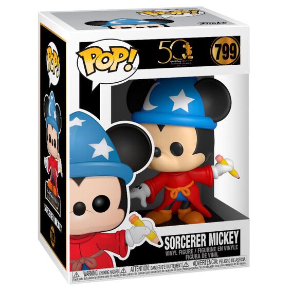 Figurka POP! Disney Archives - Sorcerer Mickey (799)- Zdjęcie 3