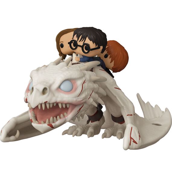 Figurka Harry Potter POP! Rides - Harry, Hermione & Ron riding Gringotts Dragon (93)- Zdjęcie 2
