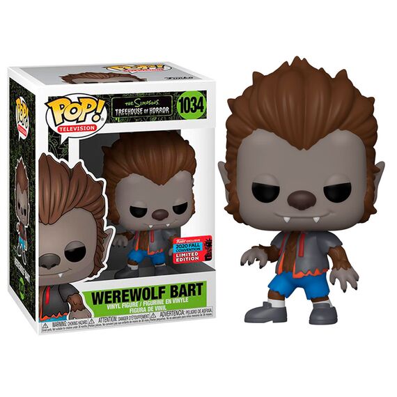 Figurka The Simpsons: Treehouse of Horror POP! - Werewolf Bart (Funko Exclusive) [1034]