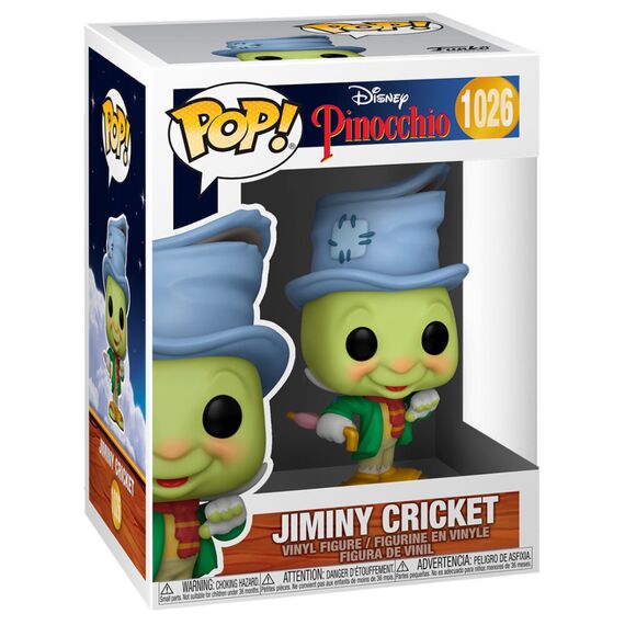 Figurka Pinokio  POP! - Street Jiminy (80th Anniversary)- Zdjęcie 3