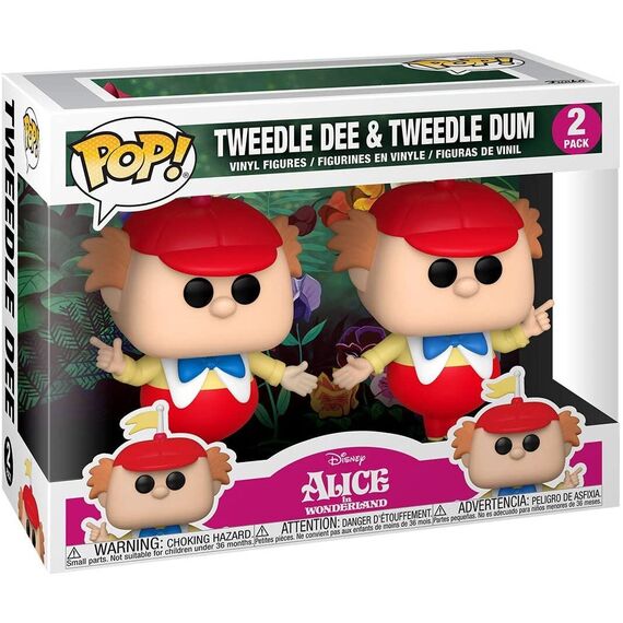 Zestaw 2 figurek Alice in Wonderland POP! - Tweedle Dee i Dum- Zdjęcie 2
