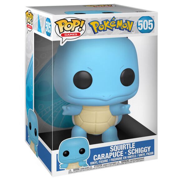 Figurka POP! Pokémon Super Sized Jumbo - Squirtle (505)- Zdjęcie 3