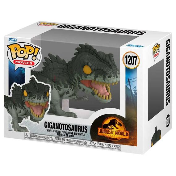 Figurka Jurassic World 3 POP! - Giganotosaurus (1207)- Zdjęcie 2