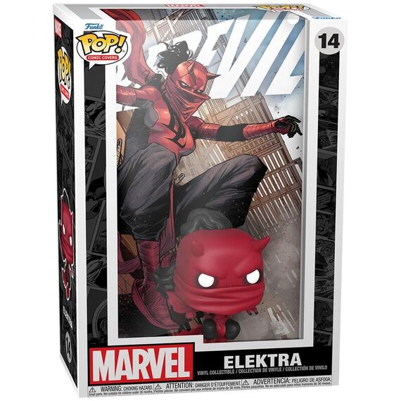 Figurka Marvel Comics POP! Comic Cover  - Elektra as Daredevil- Zdjęcie 3