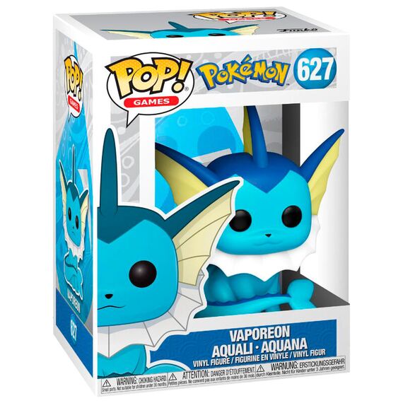 Figurka Pokemon POP! - Vaporeon (627)- Zdjęcie 2