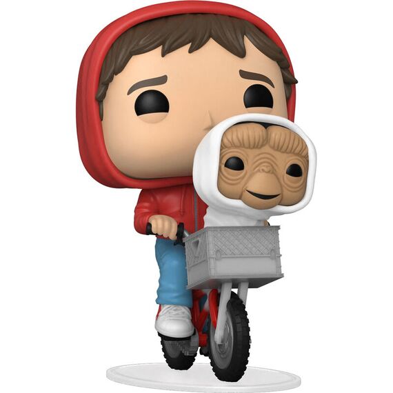 Figurka E.T. the Extra-Terrestrial POP! - Elliott w/ET in Bike Basket (1252)- Zdjęcie 2