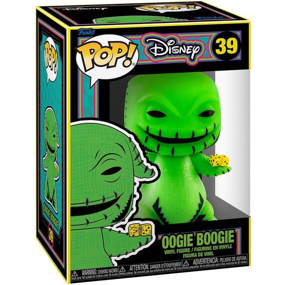 Figurka POP! Disney Miasteczko Halloween - Oogie Boogie (Black Light) [39]- Zdjęcie 2