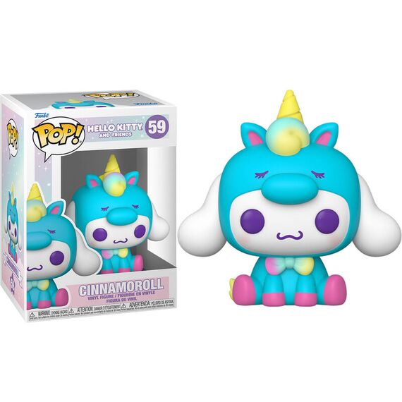 Figurka Hello Kitty And Friends POP! - Cinnamoroll (Unicorn Party) (59)- Zdjęcie 2