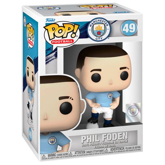 Figurka Manchester City F.C. POP! - Phil Foden (49)- Zdjęcie 2