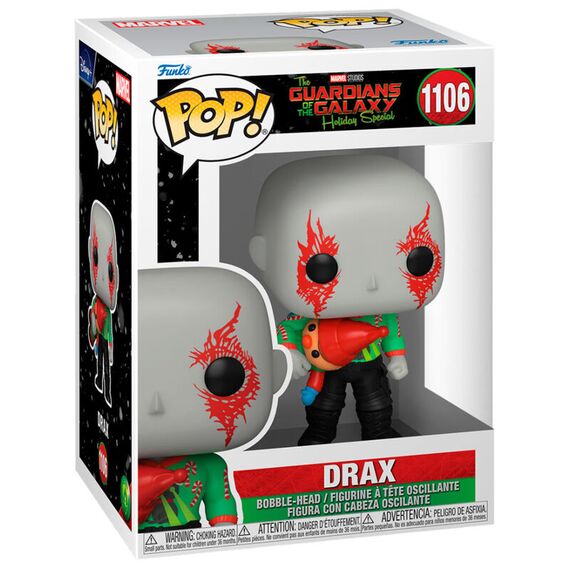 Figurka Guardians of the Galaxy Holiday Special POP! - Drax- Zdjęcie 5