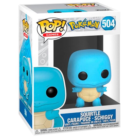 Figurka Pokemon POP! - Squirtle (504)- Zdjęcie 3