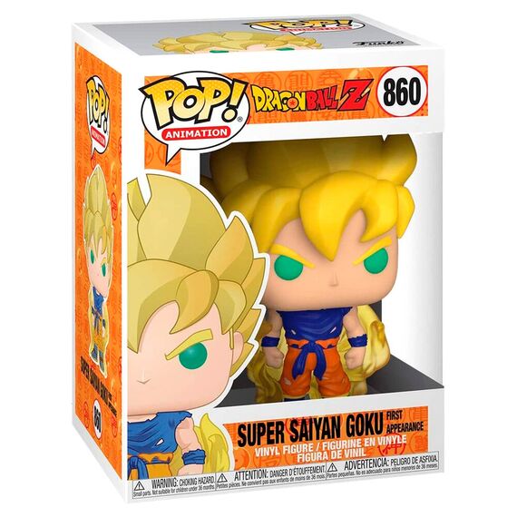 Figurka Dragon Ball Z POP! - SSJ Goku First Appearance (860)- Zdjęcie 2