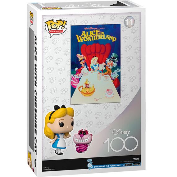 Figurka Disney 100th Anniversary POP! Movie Poster - Alice in Wonderland- Zdjęcie 5