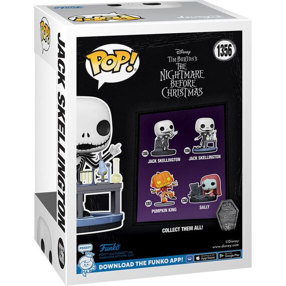 Figurka Nightmare before Christmas 30th Anniversary POP! - Jack Skellington (1356)- Zdjęcie 5