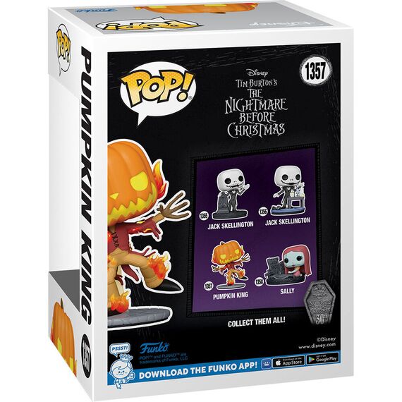 Figurka Nightmare before Christmas 30th Anniversary POP! - Pumpkin King- Zdjęcie 5