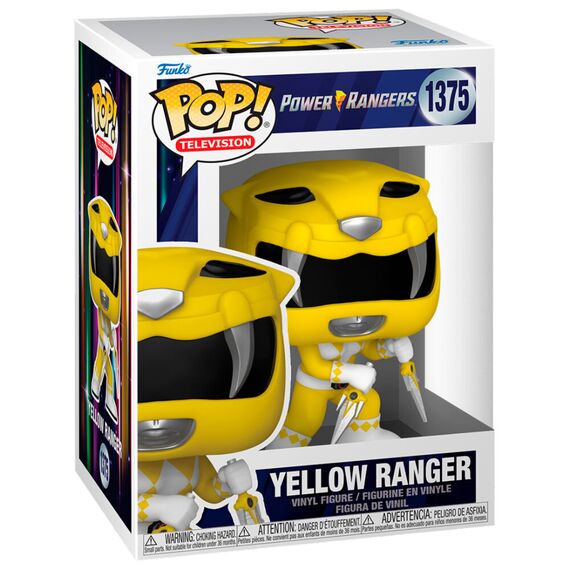 Figurka Power Rangers (30th Anniversary) POP! - Yellow Ranger- Zdjęcie 2