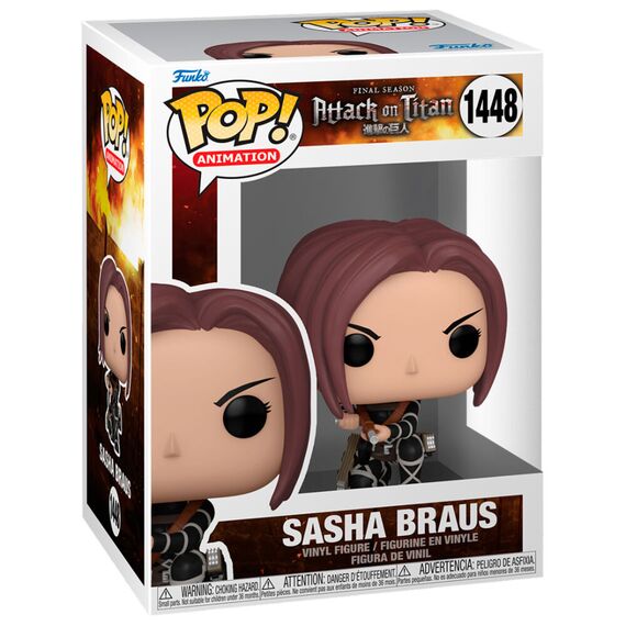 Figurka Attack on Titan: The Final Season POP! - Sasha Braus- Zdjęcie 2