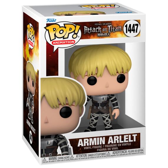 Figurka Attack on Titan: The Final Season POP! - Armin Arlert- Zdjęcie 2