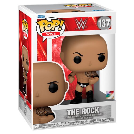 Figurka WWE POP! - The Rock (137)- Zdjęcie 2