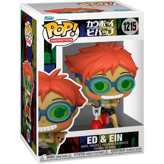 Figurka Cowboy Bebop POP! - Ed & Ein (1215)- Zdjęcie 2