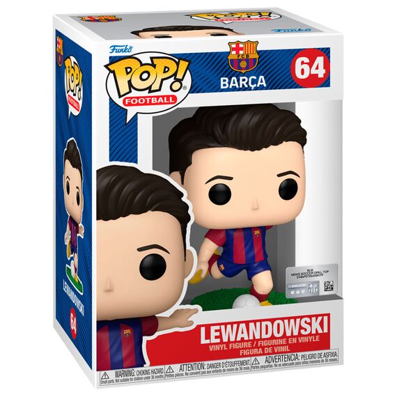 Figurka FC Barcelona POP! - Lewandowski (64)- Zdjęcie 2
