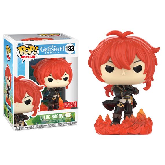 Figurka Genshin Impact POP! - Diluc Ragnvindr