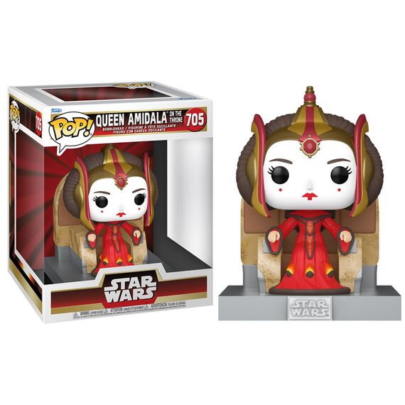 Figurka Star Wars: The Phantom Menace 25th Anniversary POP! Deluxe - Queen Amidala on the Throne (705)