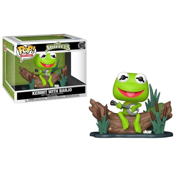 Figurka Muppety POP! Deluxe - Kermit z Banjo (1673)