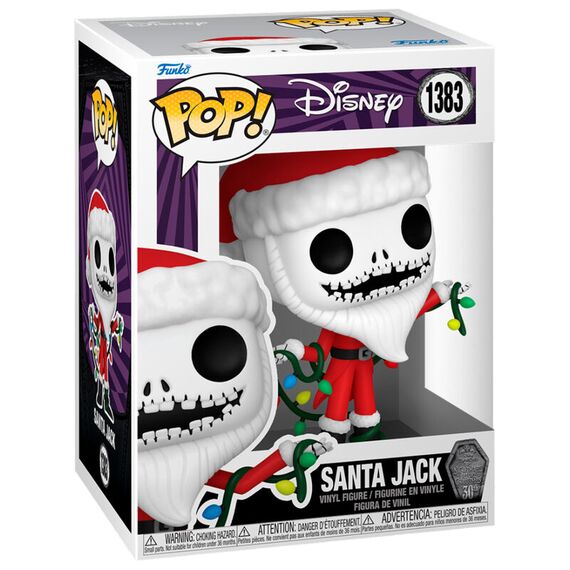 Figurka Miasteczko Halloween (30th Anniversary) POP! - Santa Jack (1383)- Zdjęcie 2