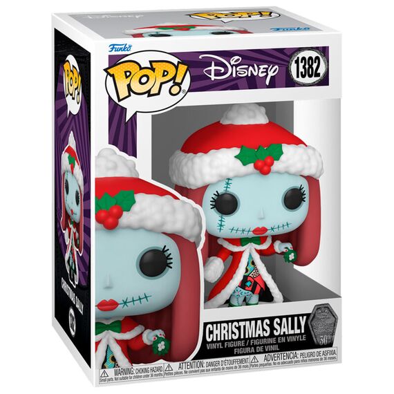 Figurka Miasteczko Halloween (30th Anniversary) POP! - Christmas Sally (1382)- Zdjęcie 2