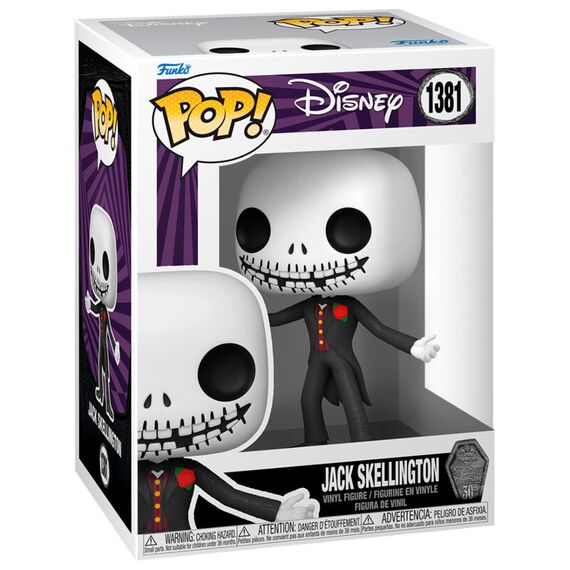 Figurka Miasteczko Halloween (30th Anniversary) POP! - Jack Skellington (1381)- Zdjęcie 2