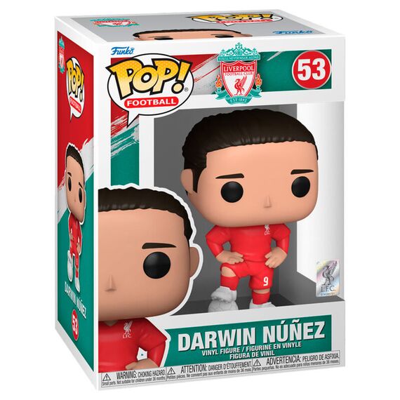Figurka Liverpool F.C. POP! - Darwin Nuñez (53)- Zdjęcie 2