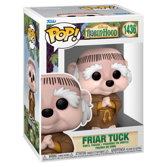 Figurka Disney: Robin Hood POP! - Friar Tuck (1436)- Zdjęcie 2