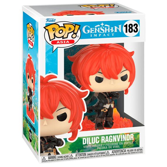 Figurka Genshin Impact POP! - Diluc Ragnvindr- Zdjęcie 2