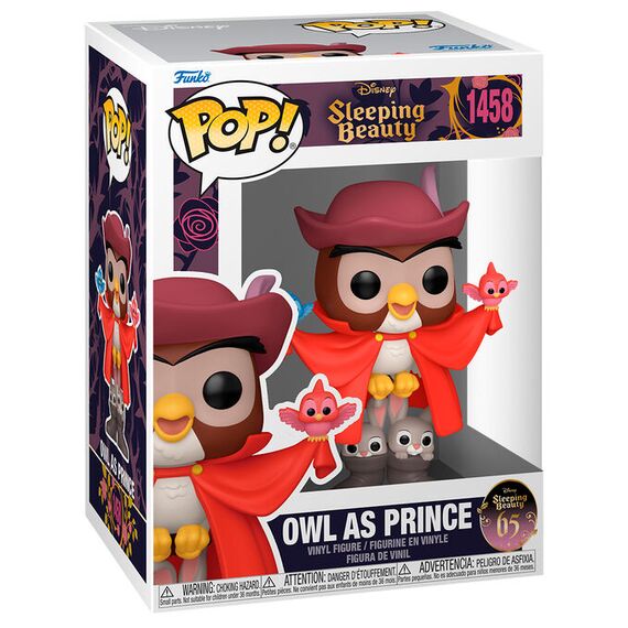 Figurka Śpiąca królewna (65th Anniversary) POP! - Owl as Prince (1458)- Zdjęcie 2