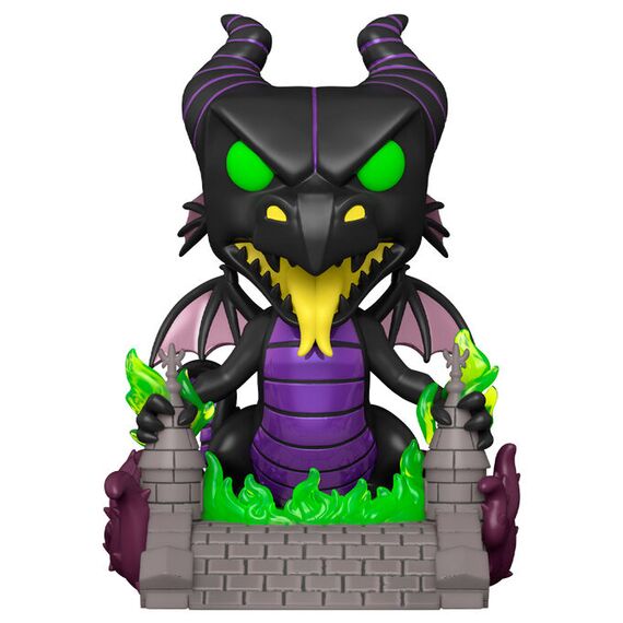 Figurka Śpiąca królewna (65th Anniversary) POP! Deluxe - Maleficent on bridge (1453)