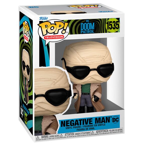 Figurka DC Doom Patrol POP! - Negative Man (1535)- Zdjęcie 2