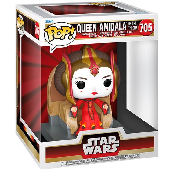 Figurka Star Wars: The Phantom Menace 25th Anniversary POP! Deluxe - Queen Amidala on the Throne (705)- Zdjęcie 2