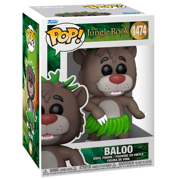 Figurka Disney: Księga Dżungli POP! - Baloo (1474)- Zdjęcie 2
