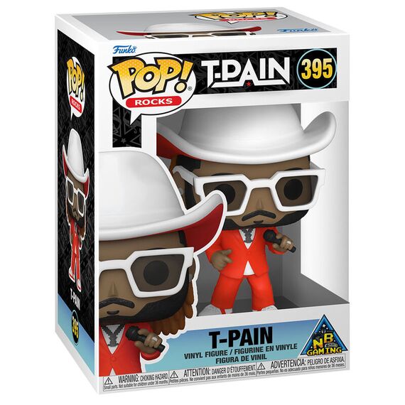 Figurka T-Pain POP! Rocks (395)- Zdjęcie 2
