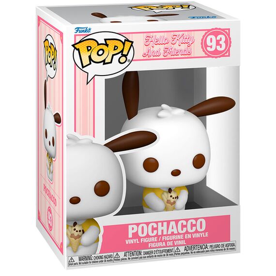 Figurka Hello Kitty & Friends POP! - Pochacco with Dessert (93)- Zdjęcie 2