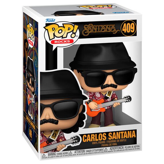 Figurka Carlos Santana POP! Rocks (409)- Zdjęcie 2