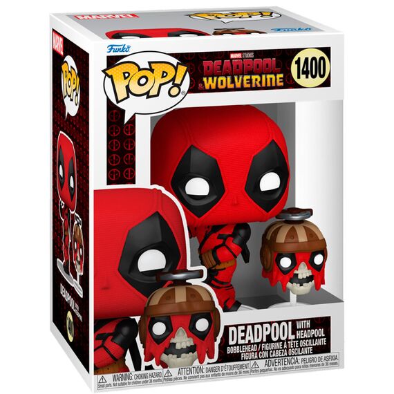 Figurka Marvel: Deadpool & Wolverine POP! - Deadpool with Headpool (1400)- Zdjęcie 2
