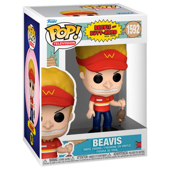 Figurka Beavis & Butt-head POP! - Beavis (Burger World Uniform) [1592]- Zdjęcie 2