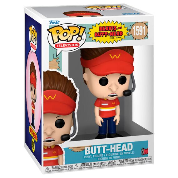 Figurka Beavis & Butt-head POP! - Butt-head (Burger World Uniform) [1591]- Zdjęcie 2